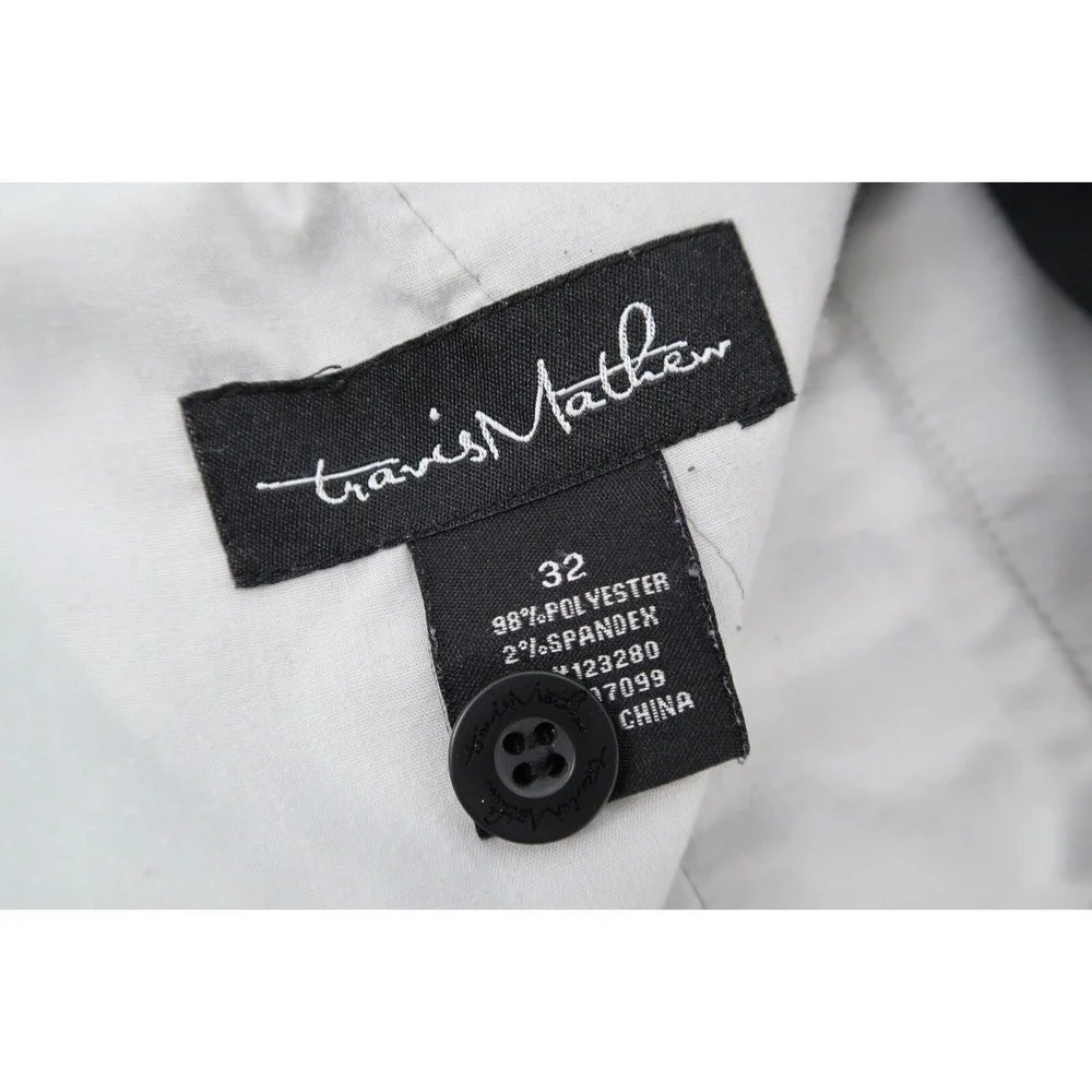 Travis Mathew Mens 32 Gray Performance Golf Shorts Flat Front Stretch‎